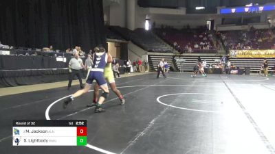 184 lbs Round Of 32 - Michael Jackson, Allen vs Sean Lightbody, Western Washington