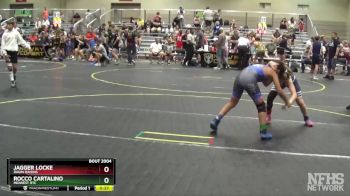 92 lbs Quarterfinal - Jagger Locke, Ragin Raisins vs Rocco Cartalino, Midwest RTC