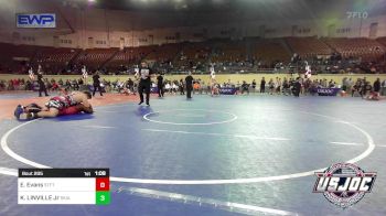 285 lbs 3rd Place - Edmund Evans, Standfast vs Kevin LINVILLE Jr, Skiatook Bulldog Wrestling