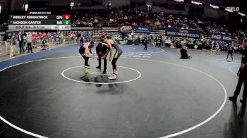 D 3 144 lbs Cons. Semi - Wesley Kirkpatrick, Church Point vs Jackson Carter, Rosepine