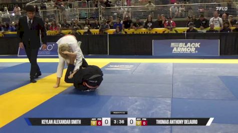 Thomas Anthony DeLauro vs Keylan Alexandar Smith 2025 Pan Kids Jiu-Jitsu IBJJF Championship