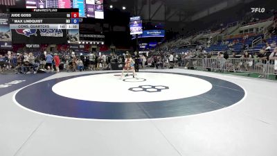88 lbs Cons. Quarters - Jude Goss, GA vs Max Lindquist, MO