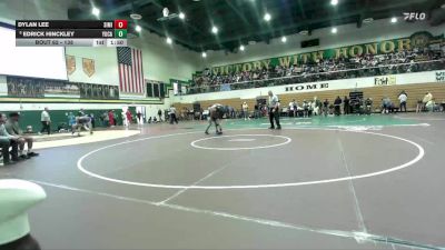 138 lbs Champ. Round 1 - Dylan Lee, Simi Valley vs Edrick Hinckley, Yucaipa