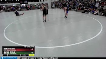 126 lbs Cons. Round 3 - Blake Irvine, Immortal Athletics WC vs Renzo Gann, Team Gann Wrestling