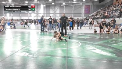49 lbs Cons. Rd Of 16 - Damian Barrett, Viper Wrestling Club vs Kash Rathmanner, Silver Valley Wrestling Club