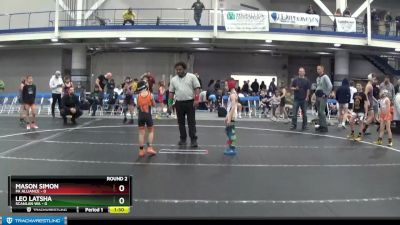 52 lbs Round 2 (8 Team) - Mason Simon, PA Alliance vs Leo Latsha, Scanlan WA