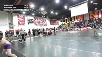 120 lbs Cons. Round 3 - Thomas Delaney, Valenicia (Santa Clarita) vs Adam Garcia, Oak Hills