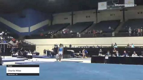 Charlie Miles - Floor - 2021 USA Gymnastics Development Program National Championships