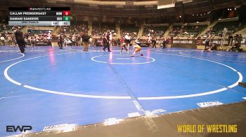 67 lbs 3rd Place - Callan Prendergast, Midwest RTC vs Damani Sanders, Sherman Challengers