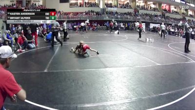 50 lbs Cons. Round 3 - Bryant Ulfers, Trojan Wrestling Club vs Kasten Anderson, Kimball Wrestling Club