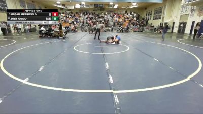 120 lbs Quarterfinal - Zoey Quaid, Ramona/Riverside vs Megan Merrifield, Temescal Canyon