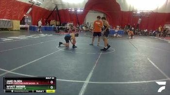 144-144 A Round 3 - Wyatt Bieber, Coleman Cougars vs Jake Olsen, Pequot Lakes/Pine River Backus