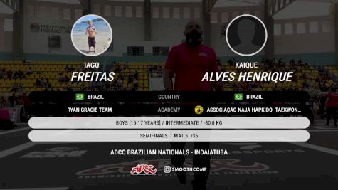 Kaique Alves Henrique vs Iago Freitas 2025 ADCC Brazilian Nationals