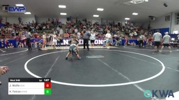 67 lbs Rr Rnd 3 - Jaysten Wolfe, Team Nomad vs Kyzer Falcon, Division Bell Wrestling