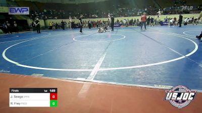 73 lbs Final - Jack Seago, Open Mats vs Robert Frey, Prodigy Elite Wrestling