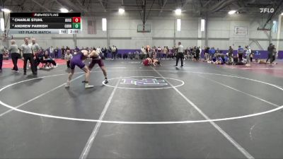 157 lbs 1st Place Match - Andrew Parrish, Cornell College vs Charlie Stuhl, Augsburg