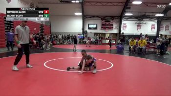 22 lbs Quarterfinal - Elliott Scott, Mount Pleasant Youth Wrestling vs Maverick Alter, Mount Pleasant Youth Wrestling