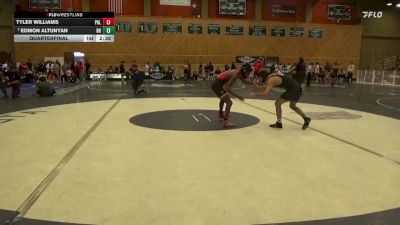 133 lbs Quarterfinal - Tyler Williams, Palomar College vs Edmon Altunyan, Rio Hondo College