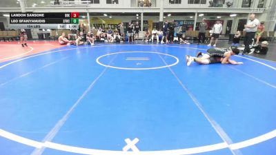 154 lbs 3rd Place - Landon Sansone, Dark Horse Red - HSC vs Leo Sfakiyanudis, Sly Fox Black - HSC