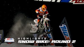 Highlights: 2023 PIRTEK Snocross National | Snow Bike Saturday (Moto 2)