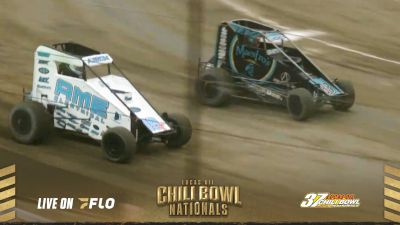 Tanner Thorson Wins Thursday Chili Bowl Prelim Qualifier With Last-Lap Pass