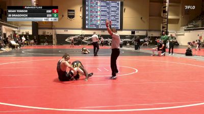 125 lbs Round Of 16 - Noah Tonsor, Army vs Jb Dragovich, George Mason University