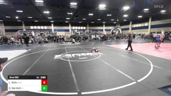 42 lbs Rr Rnd 2 - Leif Mills, White River Hornets vs Dallas Bartlett, 3f