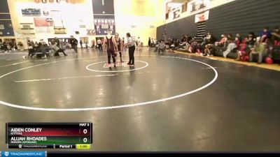 150 lbs Cons. Round 4 - Aiden Conley, Kittitas vs Alijah Rhoades, Rogers (Spokane)