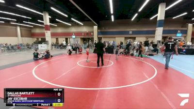 49 lbs Quarterfinal - Dallas Bartlett, 3F Wrestling vs Jay Escobar, Gracie Barra Westchase Wrestling Club