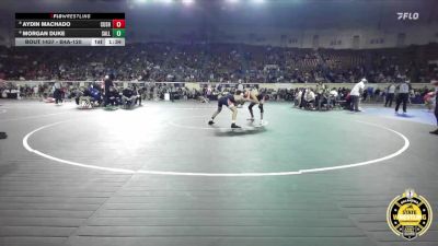 B4A-120 lbs Cons. Semi - Aydin Machado, Cushing vs Morgan Duke, Sallisaw