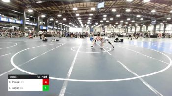 120 lbs Round Of 128 - Kai Plinski, WV vs Emmett Logan, MA