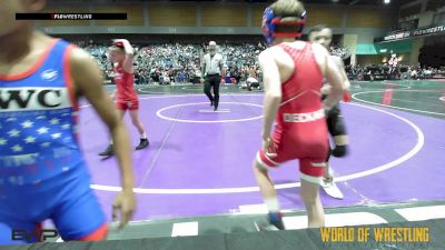 67 lbs Round Of 16 - Daxton Deckard, Raw Wrestling Club vs Preston Dacoco, Tracy Wrestling Club