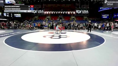 126 lbs Cons. Rd Of 64 - Deaven Montanez, FL vs Nathan Werksman, IL