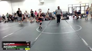 76 lbs Quarterfinal - Elliott Briggs, Rampage vs Devin Eggleston, Xtreme Wrestling