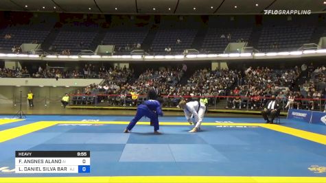 FÁBIO ANGNES ALANO vs LUCAS DANIEL SILVA BARBOSA 2021 World Jiu-Jitsu IBJJF Championship