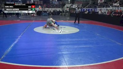 5A 157 lbs Cons. Round 1 - Brock Godwin, Holtville vs Carl Bell, Beauregard HS