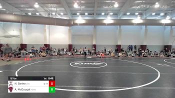 157 lbs Round Of 16 - Nick Sanko, Virginia vs Andrew McDougal, Roanoke College - UNATT