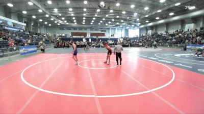 150 lbs Round 3 (3 Team) - Gavin Mangano, Shoreham Wading River HS vs Landen Goddeau, Peru Sr HS