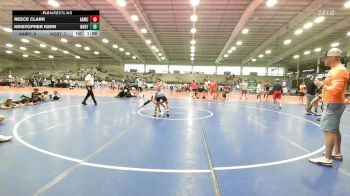95 lbs Round Of 32 - Reece Clark, All-American Wrestling Club MS vs Kristopher Kerr, North Carolina National Team Blue
