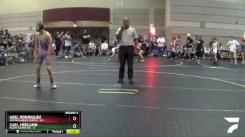 125 lbs Round 2 (6 Team) - Axel Rodriguez, Untouchables Purple vs Cael Hedlund, Ragin Raisins WC
