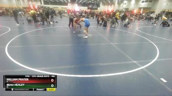 160 lbs Cons. Round 4 - Beau Healey, IA vs William Prater, IL