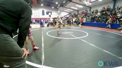52 lbs Consi Of 4 - Akkadien Coe, Hilldale Youth Wrestling Club vs Easton Nalder, Skiatook Youth Wrestling