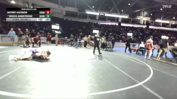 138 lbs Cons. Round 4 - Jacoby Jackson, Lake Roosevelt vs Brock Armstrong, Goldendale