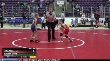 64/70 Round 1 - Sawyer Smith, Glen Grapplers vs Joey Riley, Waverly Wrestling Club