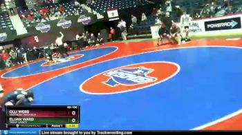 4 lbs Quarterfinal - Elijah Ward, Troup County vs Olli Webb, Southeast Whitfield