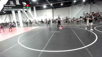 54 lbs Quarterfinal - Trace Mcilwain, Central Catholic WC vs Matix Holt, Mantanona TC