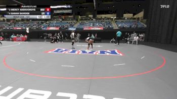 131 lbs Cons. Semi - 2 Mercy Adekuoroye, Wayland Baptist vs 4 Sarah Savidge, Life