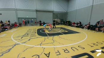 138 lbs Round 1 (16 Team) - Taylor Graveman, South Dakota Blue vs Jaydyn McKinney, Ohio Red