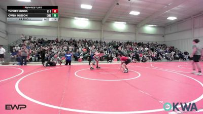 126 lbs Rr Rnd 1 - Tucker Goins, G3 Grappling vs Owen Oleson, Checotah Matcats
