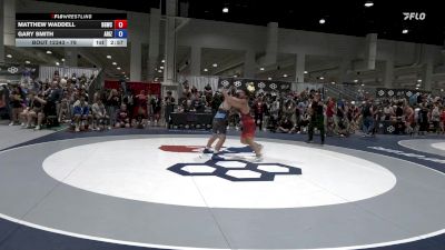 79 lbs Champ. Round 1 - Matthew Waddell, Blue & Gold Wrestling Club vs Gary Smith, Arizona